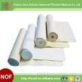 Non woven 5 micron filter cloth PPS Nomex polyester filter media Anti acid